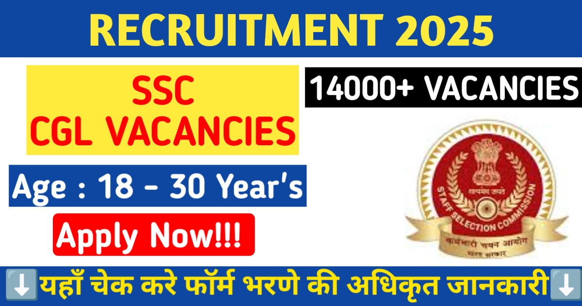 SSC CGL Recruitment 2025