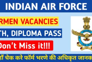 Alt = "Indian Air Force Airmen Group Y Recruitment 2025"