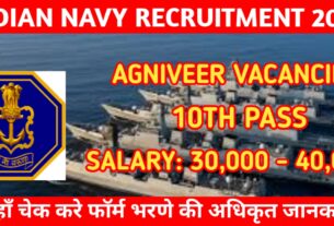 Indian Navy Agniveer Recruitment 2025